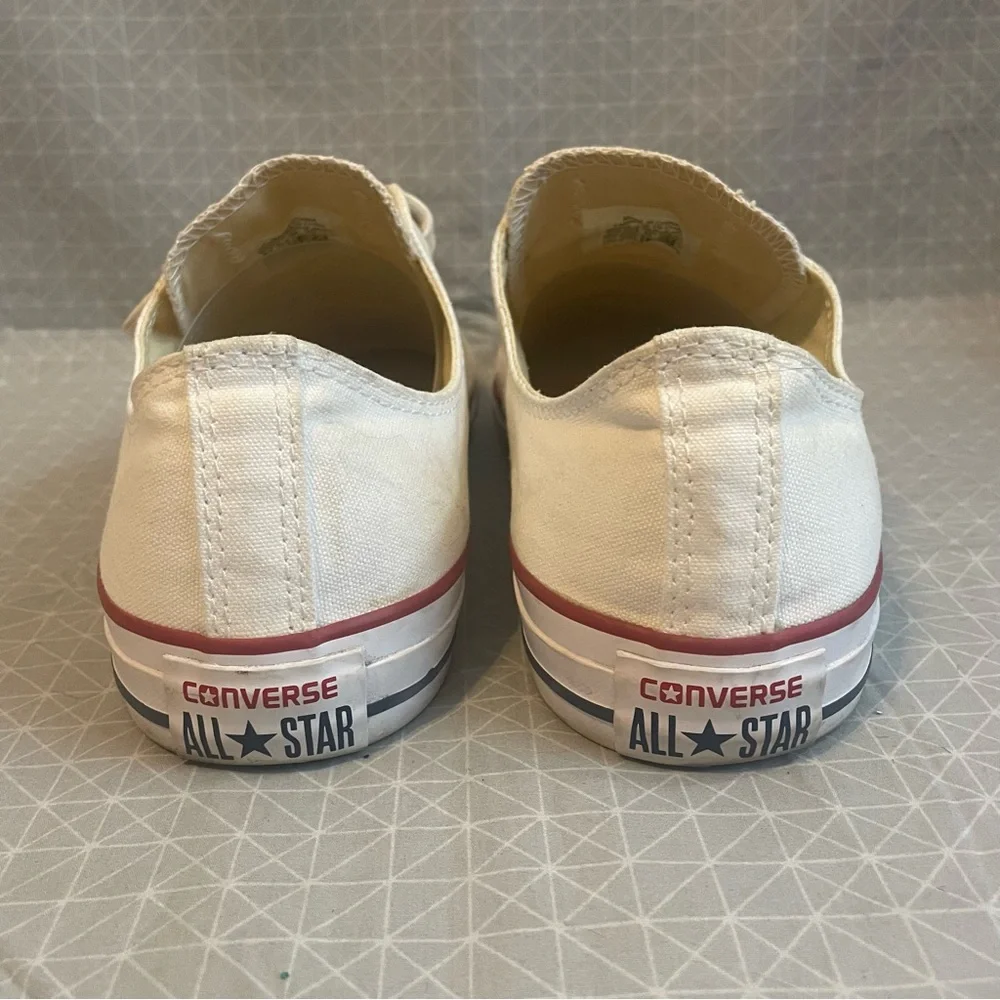 Converse Chuck Taylor All Star V3 Low White Velcro 9.5/11.5 - Picture 4 of 7
